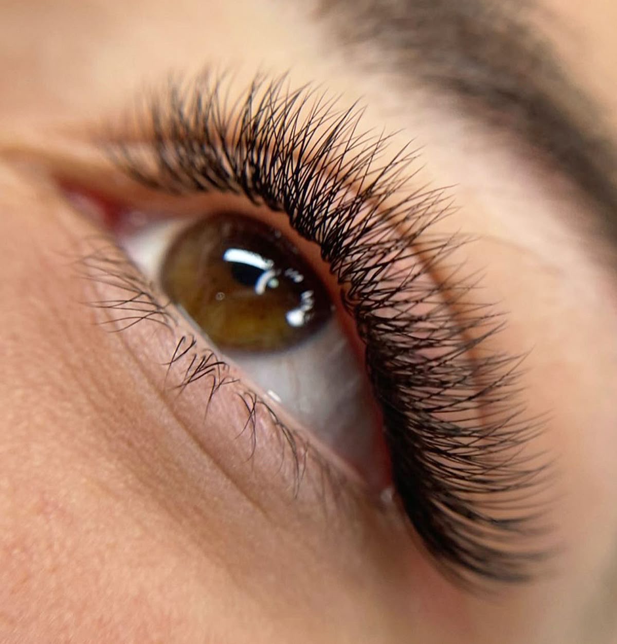 Extensiones de pestañas volumen